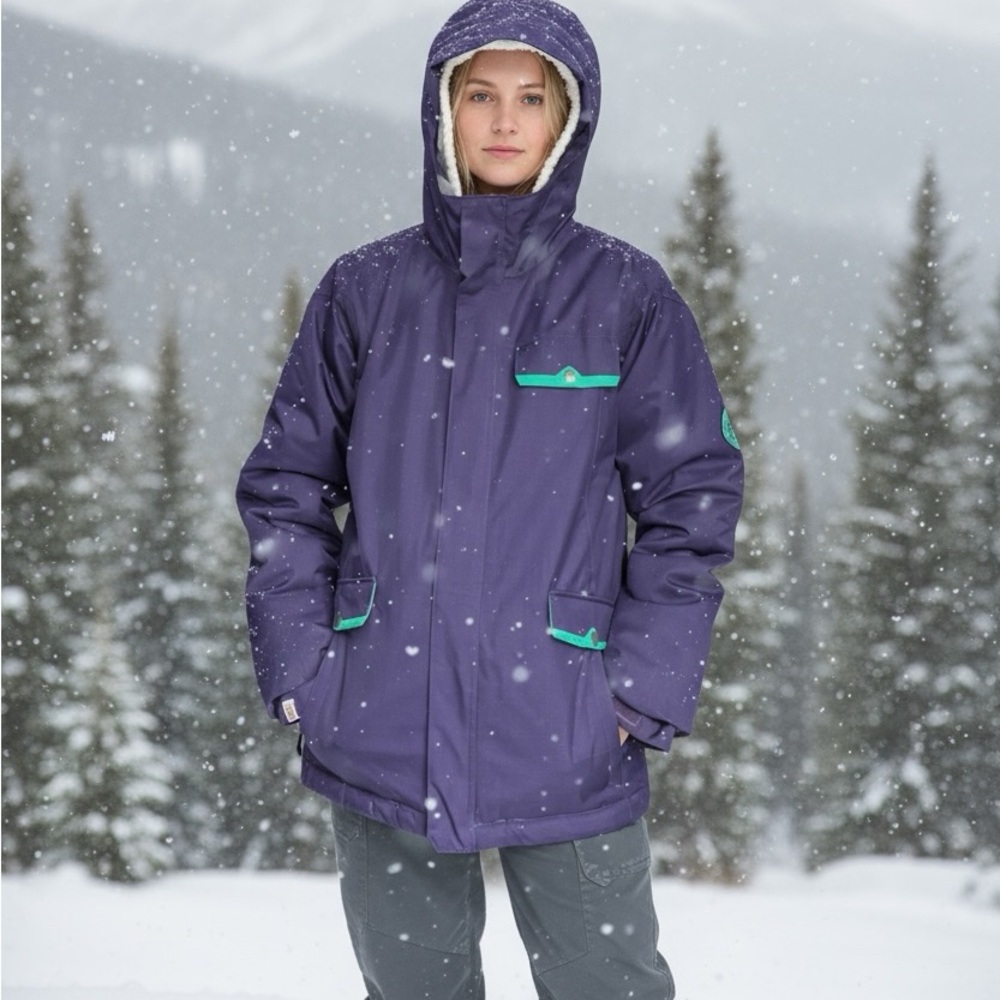 Women's Purple Ski & Snow Jacket